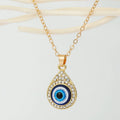 Resin Evil eye necklace