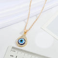 Resin Evil eye necklace product image