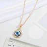 Resin Evil eye necklace product image