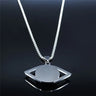 Stainless steel Evil eye necklace product image
