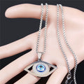 Stainless steel Evil eye necklace product image