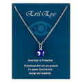 Stainless steel Evil eye necklace product image