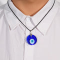 Blue Evil eye necklace product image