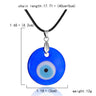 Blue Evil eye necklace product image