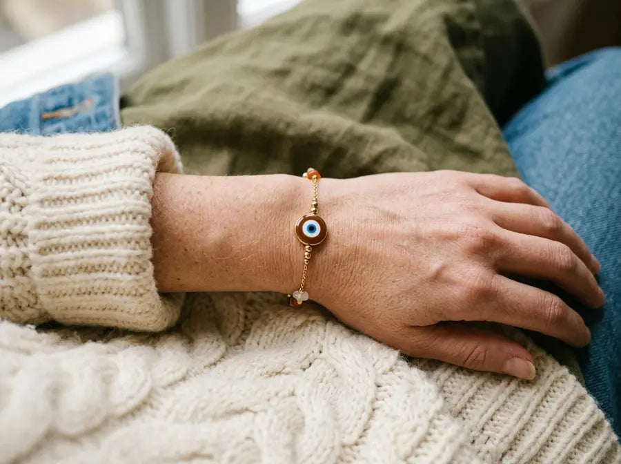 Unlocking the Mysteries: The Brown Evil Eye Meaning and How it Influences Our Lives - choice brown works easily cream olive