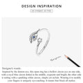 925 sterling silver Evil eye ring product image