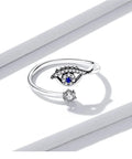 925 sterling silver Evil eye ring product image