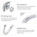 925 sterling silver Evil eye ring product image