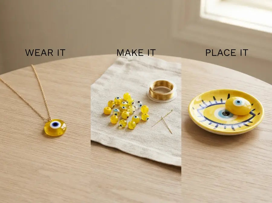 Yellow Evil Eye Meaning: Optimism, Focus, and How to Choose - disambiguation product selection should begin observable