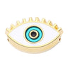 [Boho Series] Evil Eye Shape - 10PCS Turkish Evil Eye Beads for DIY Bracelets and Pendant Making
