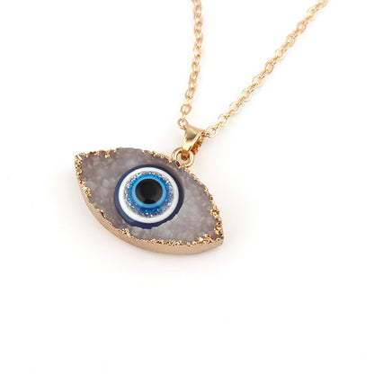 Elevate Your Style with our Bohemian Vintage Turkish Evil Eye Pendant Necklace