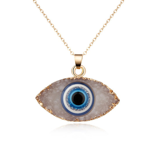 Elevate Your Style with our Bohemian Vintage Turkish Evil Eye Pendant Necklace