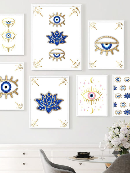 Evil Eye Canvas