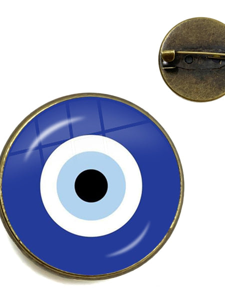 Evil Eye Brooch