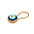 Ward off Bad Luck with our Turkish Evil Eye Brooch Pin with Flower Crown, Hamsa Hand, and Star Charms