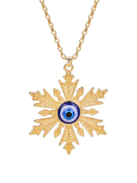 Turkish Evil Eye Stainless Steel Necklace