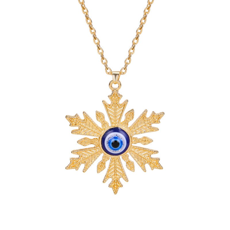 Turkish Evil Eye Stainless Steel Necklace