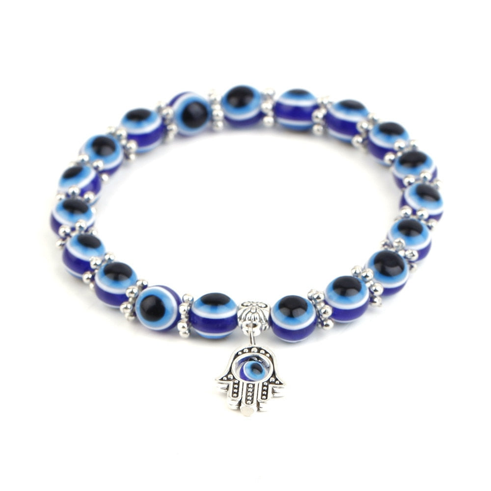 Stylish Geometric Devil's Eye Bracelet - Perfect for Couples