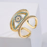 Elegant Evil Eye Ring