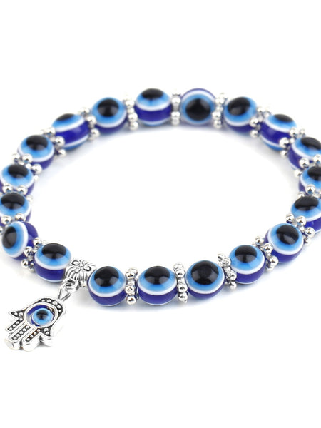 Stylish Geometric Devil's Eye Bracelet - Perfect for Couples