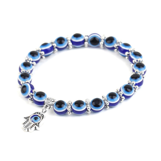 Stylish Geometric Devil's Eye Bracelet - Perfect for Couples