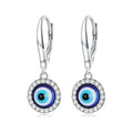Blue Demon Eye Earrings