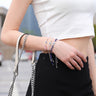 Bohemian Evil Eye Bracelet Set for Women and Men - Handmade Braided Anklets with Crystal Beads, Lucky Wish Jewelry for Protection