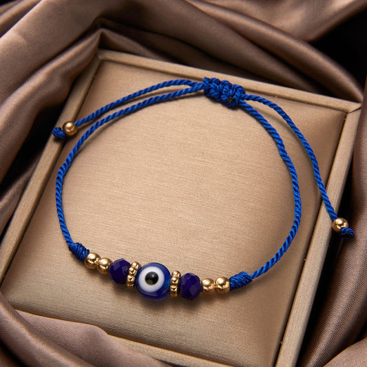 Turkish Evil Eye Charm Bracelet