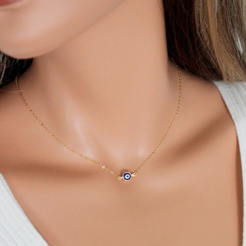 Deep Sea Blue Necklace