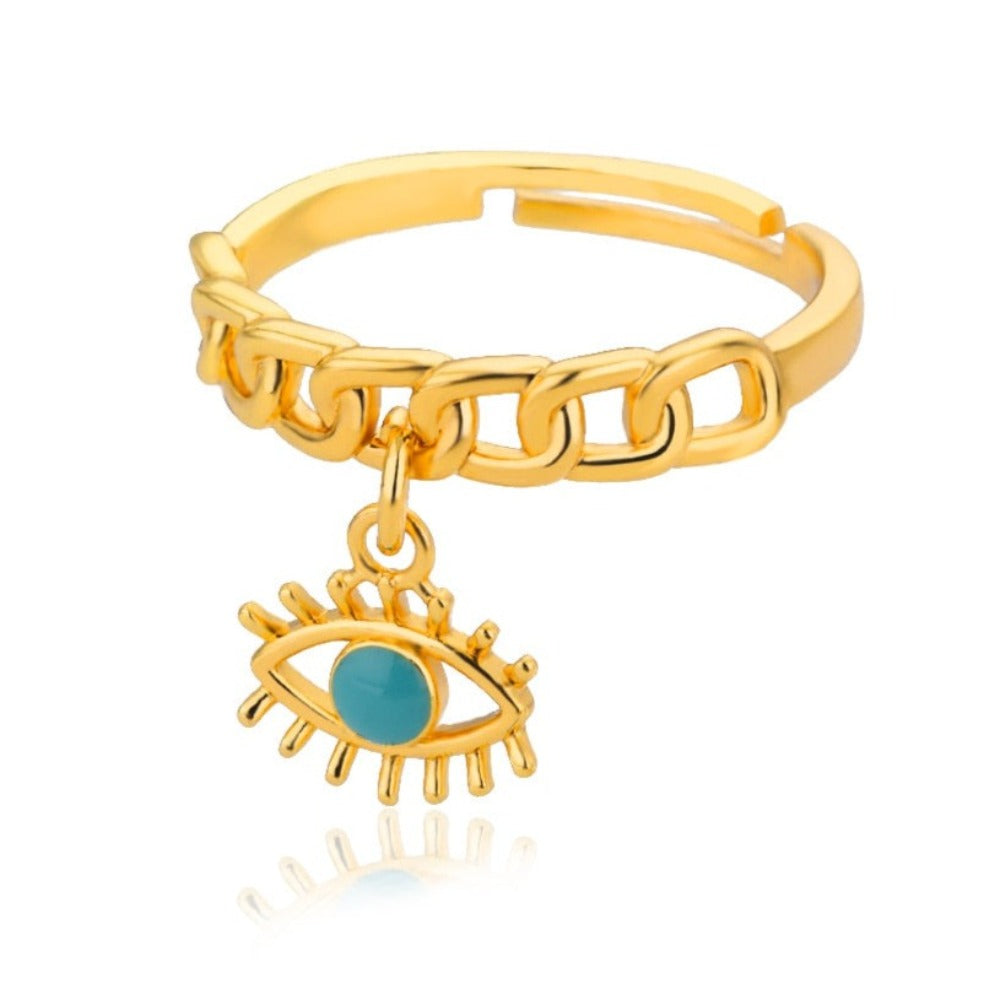 Elegant Evil Eye Ring