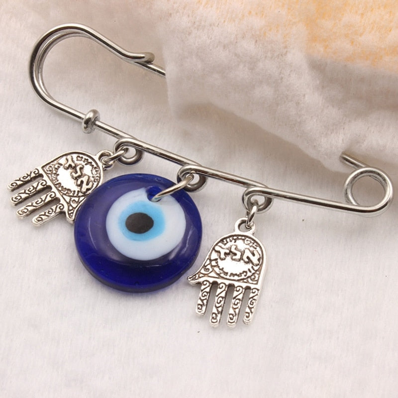 Turkish Evil Eye Brooch