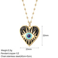 Heart Blue Evil Eye