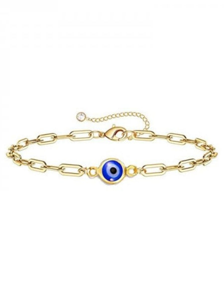 Turkish Evil Eye Charm Bracelet