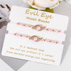 2Pcs Black Evil Eye A