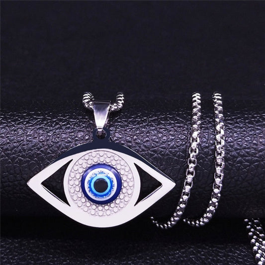 Evil eye necklace for women