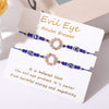 Eye Ring - Blue - 2 Bracelets